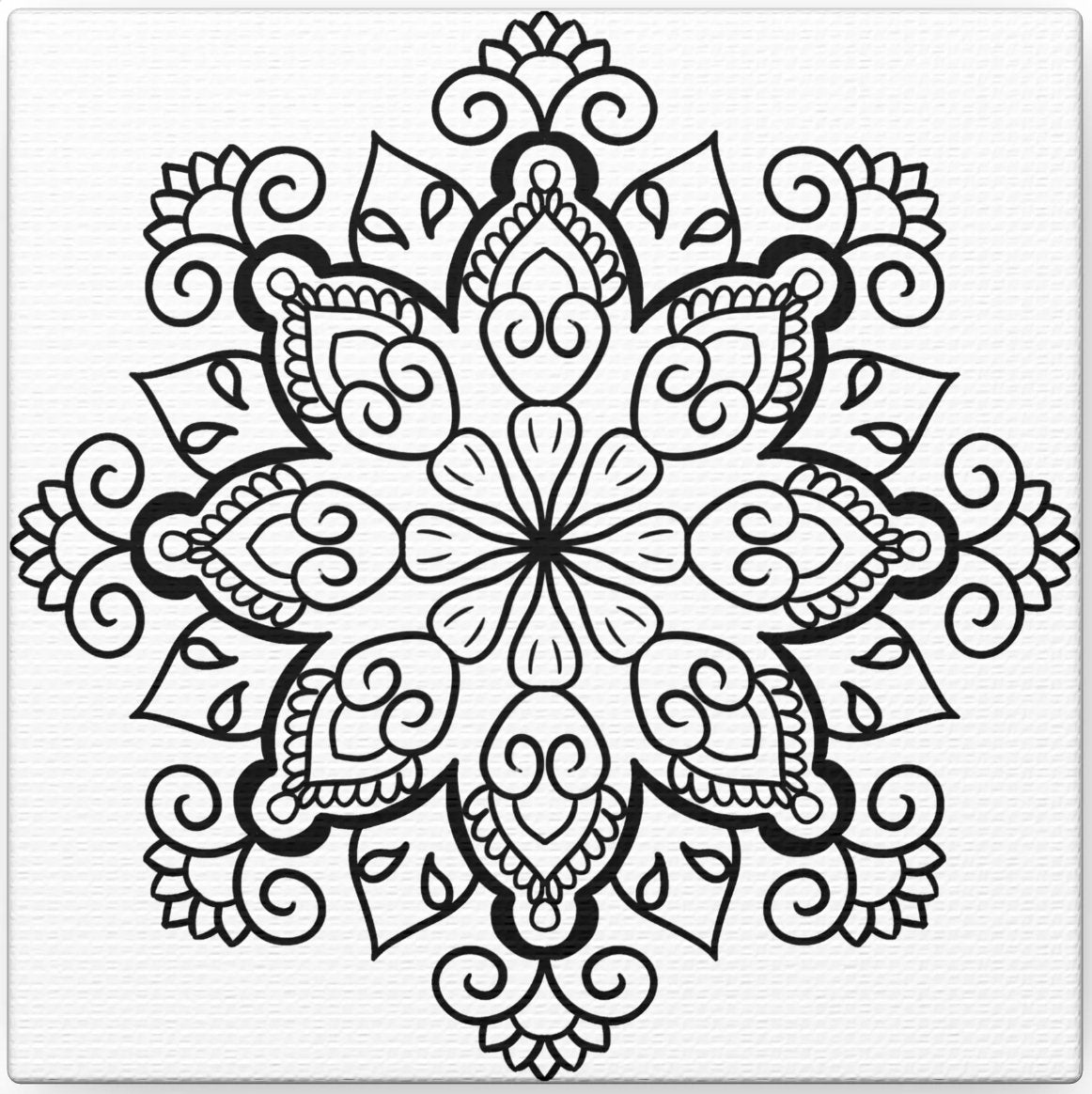 Matte Canvas Square - Blululi