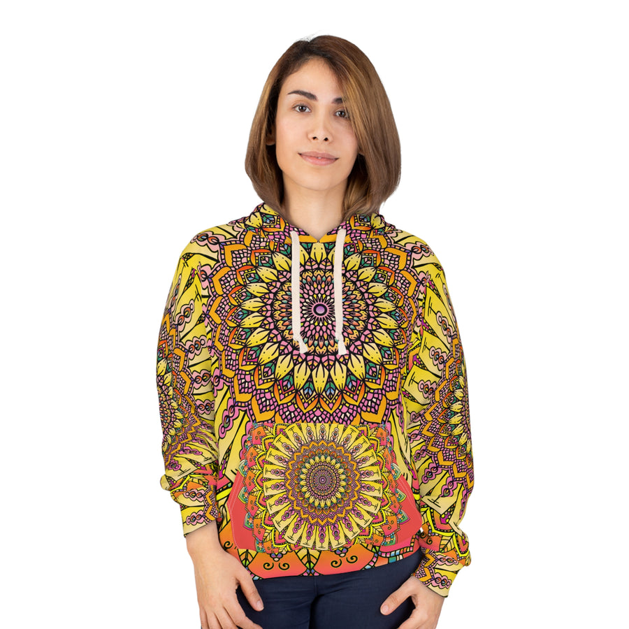 Solar Mandala Athletic Hoodie