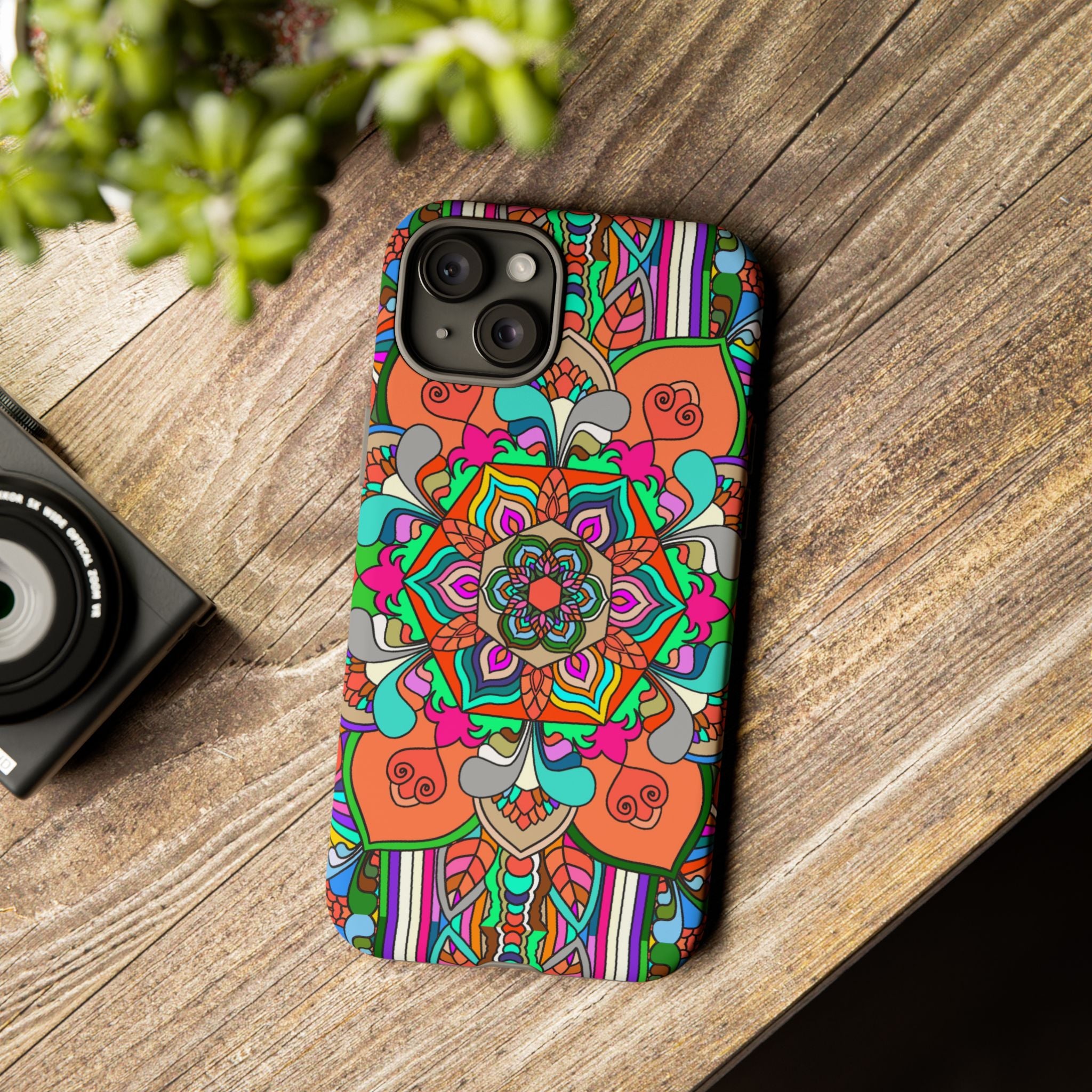 Vibrant Mandala Phone Case