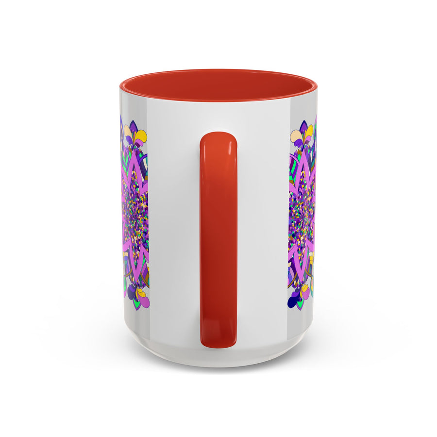 Intricately Designed Mug with Mandala Art