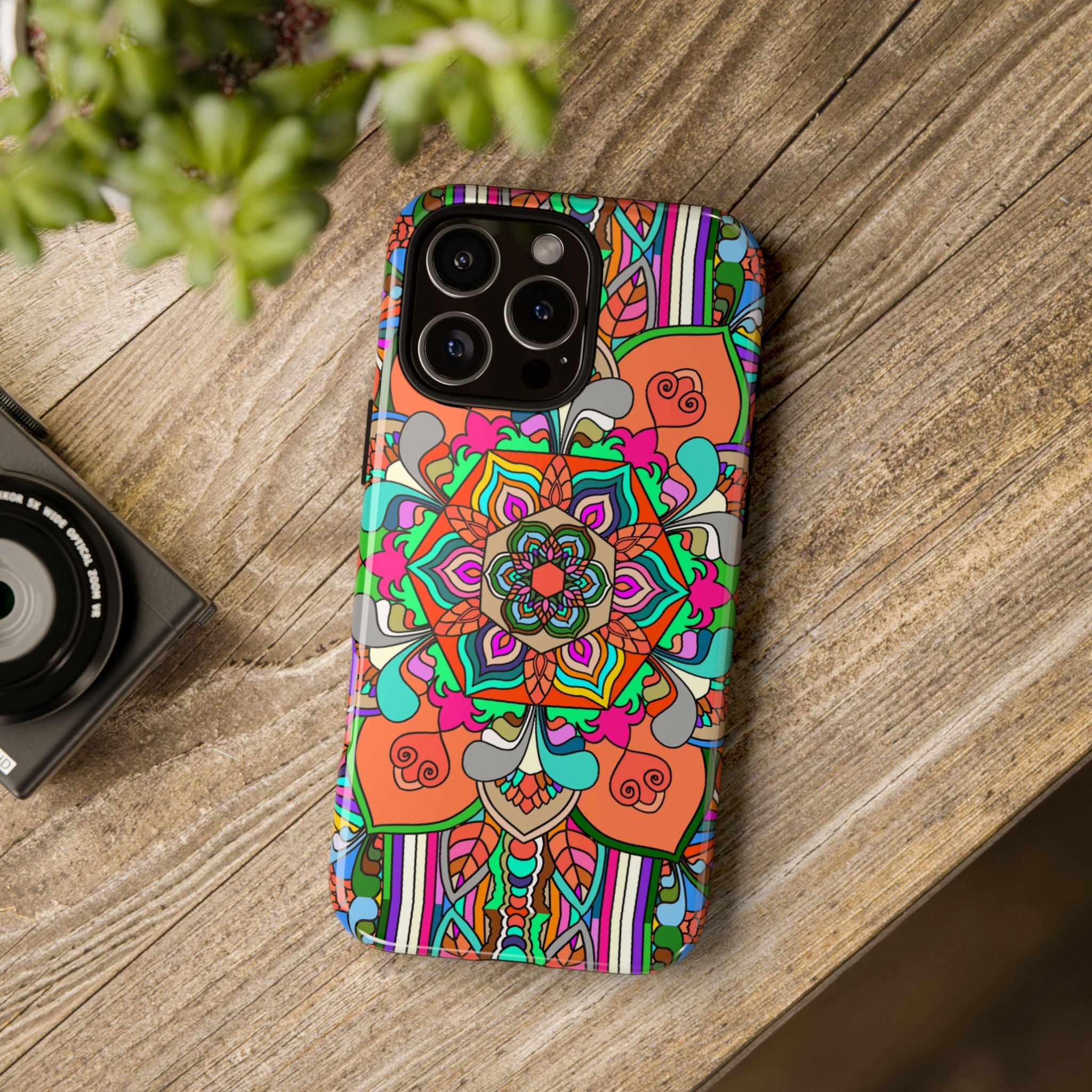 Vibrant Mandala Phone Case