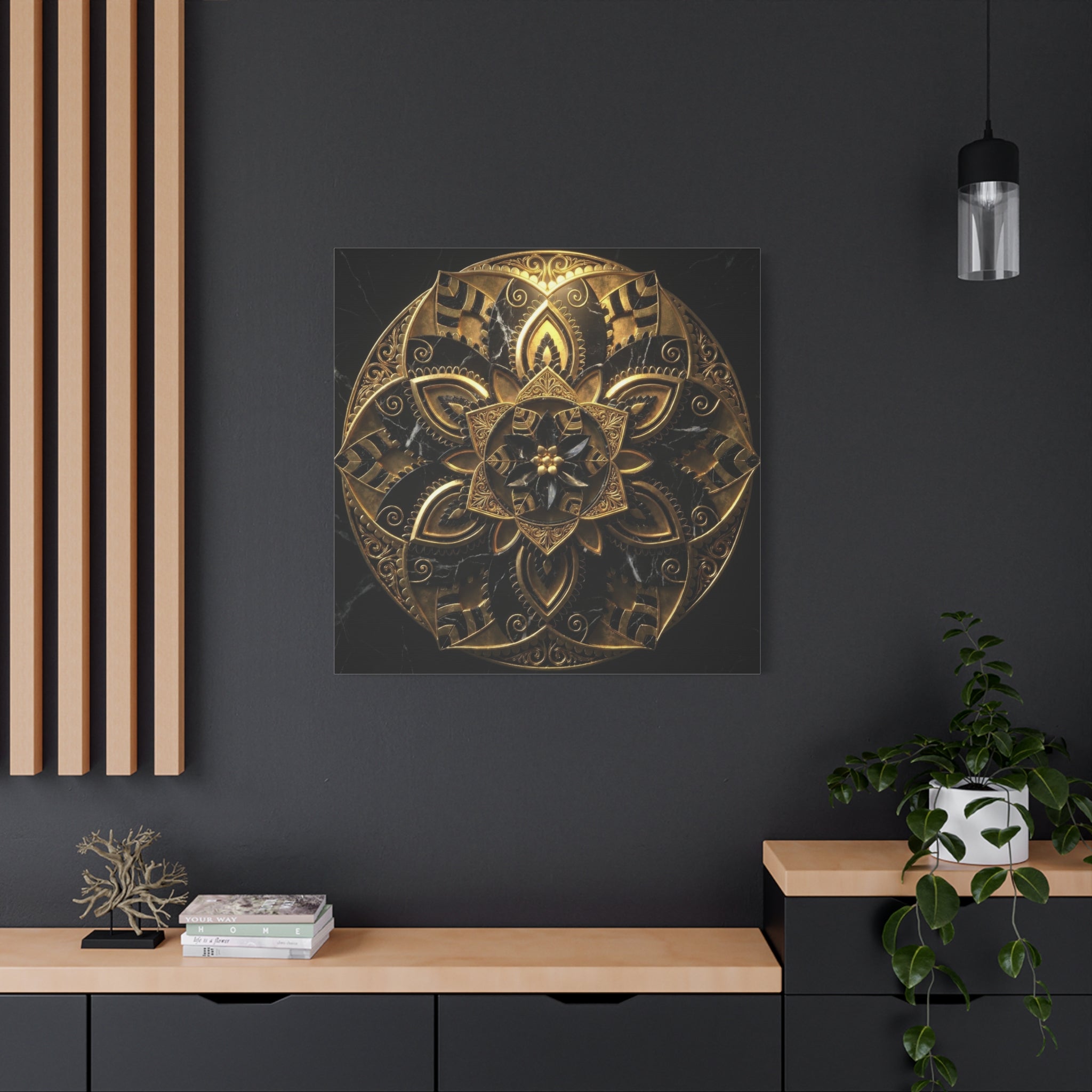 Equilibrio Eterno – Tela Lusso Marmo & Oro