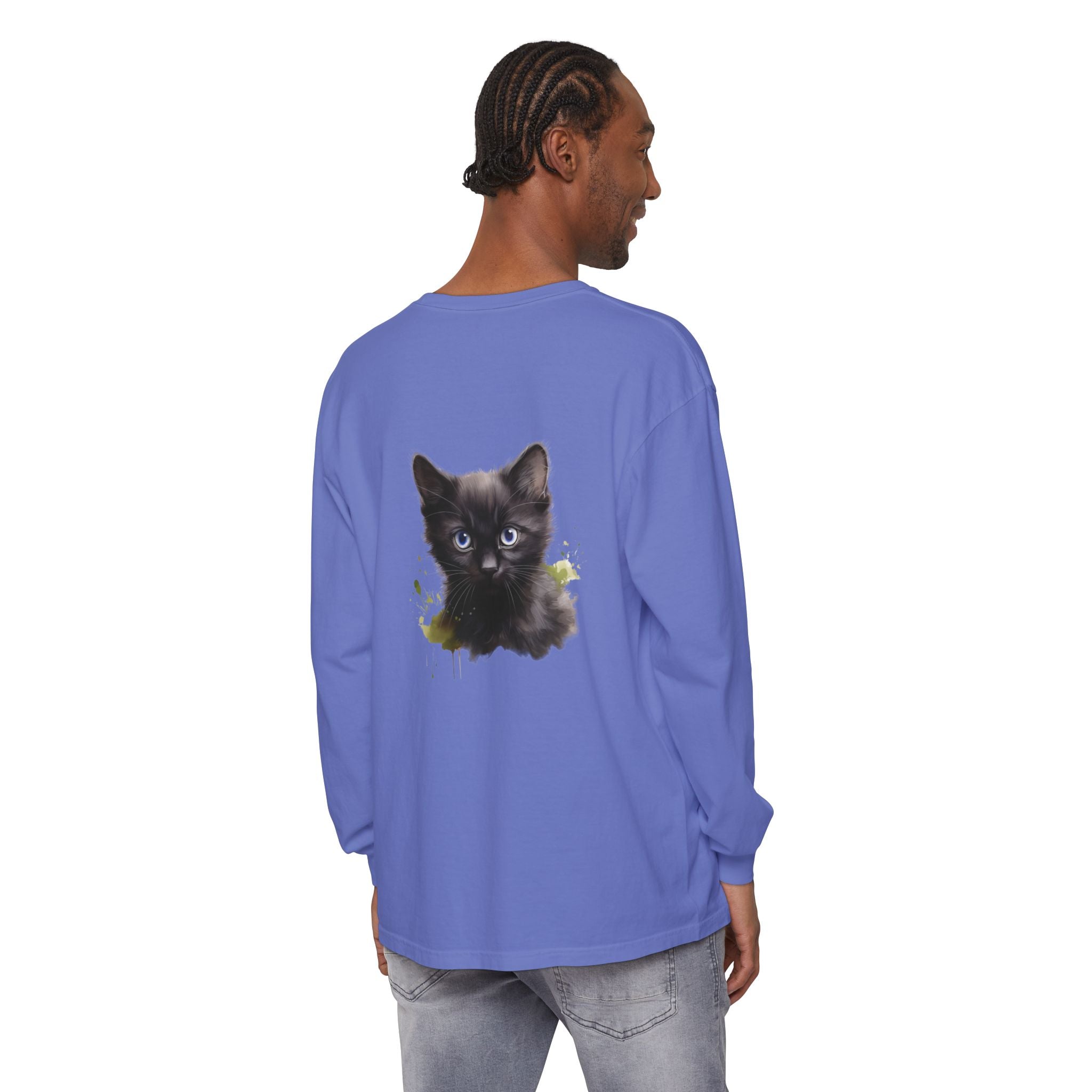 Full Sleeve Tee | Mystic Black Cat