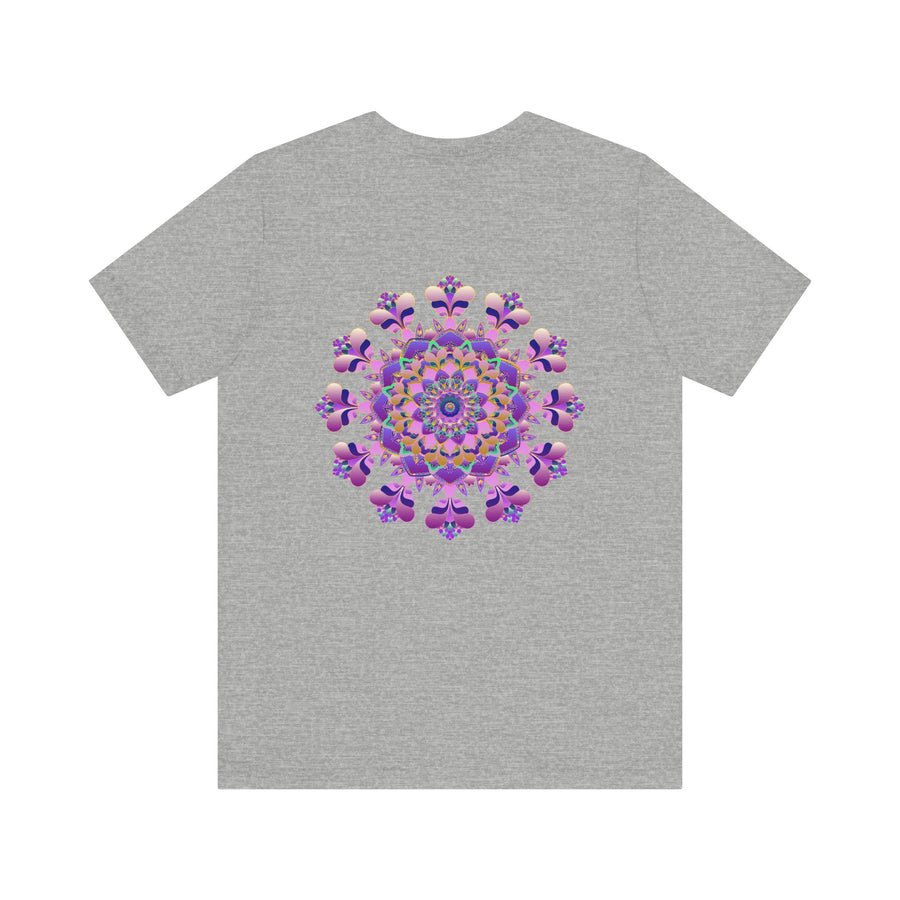 Intricate Mandala Tee pattern symbolizing the beauty and balance of the universe