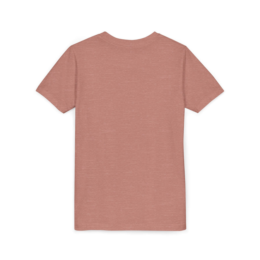 Youth Tee - Cartoon Sheeps Hugging Heart, Cute and Lovely Design