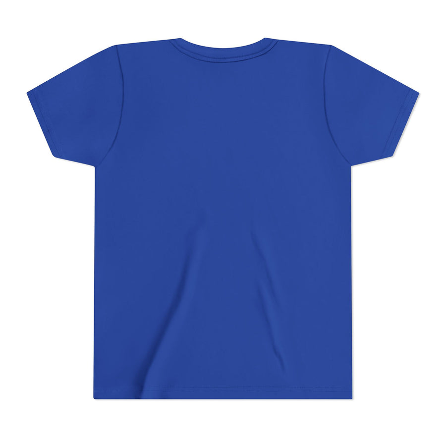 Youth Tee - Cartoon Sheeps Hugging Heart, Cute and Lovely Design