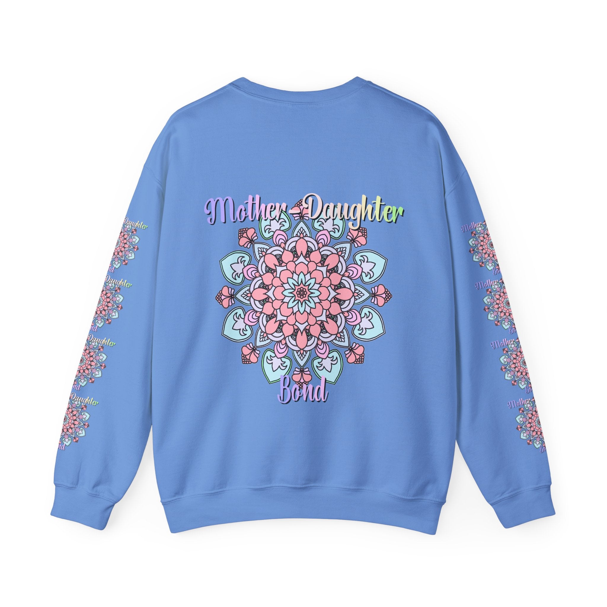 Sweatshirt mit Mandala-Muster zur Feier der Mutter-Tochter-Liebe