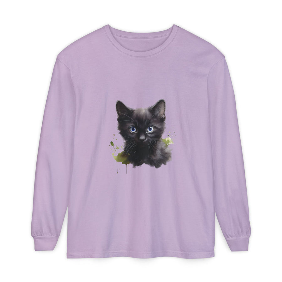 Full Sleeve Tee | Mystic Black Cat