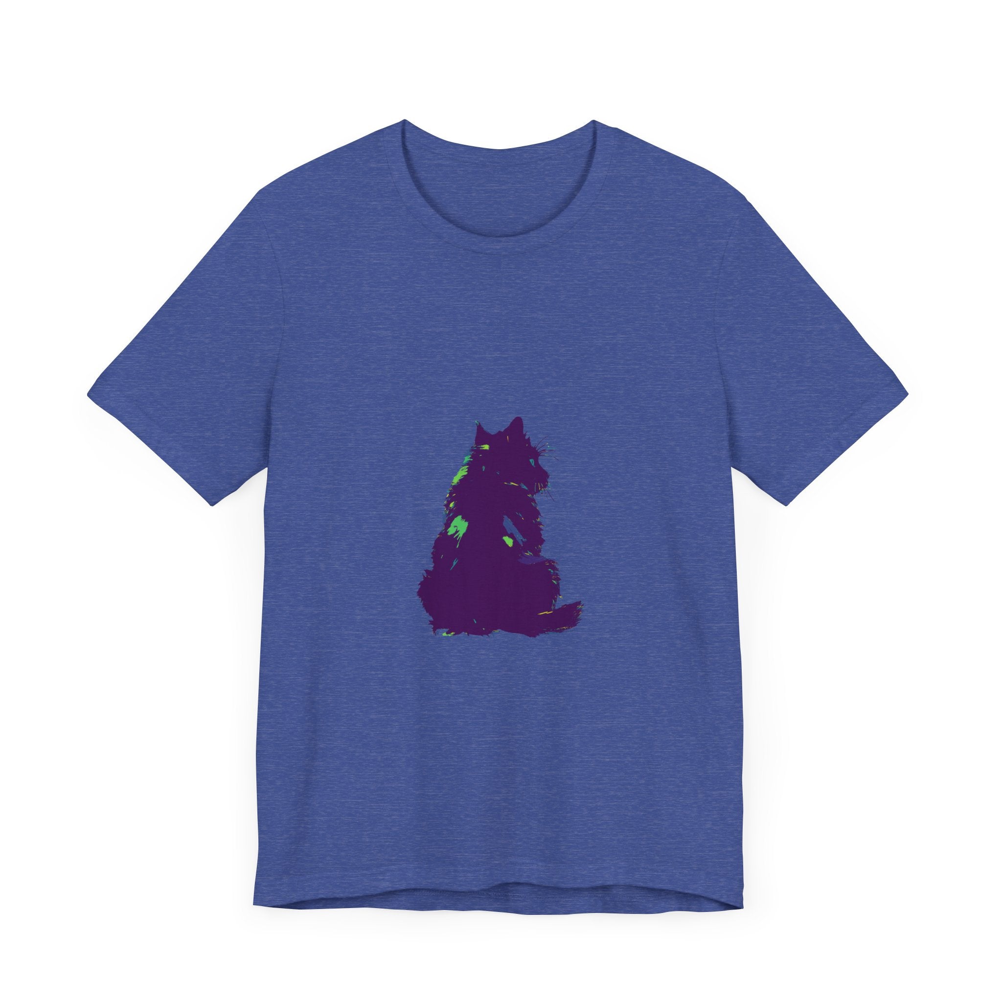 Black Cat Mystery T-Shirt in Soft Cotton Material with Durable and High-Quality Print