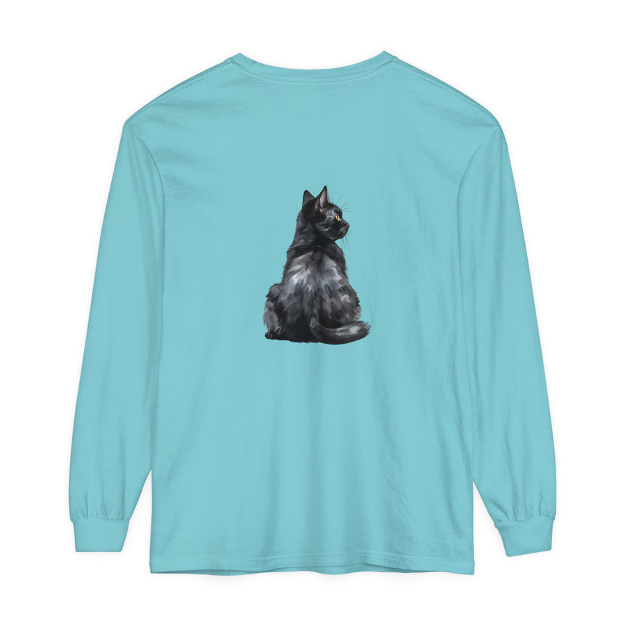 Black Cat Mystique Long Sleeve T-Shirt alt text 51