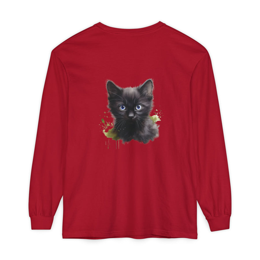 Full Sleeve Tee | Mystic Black Cat
