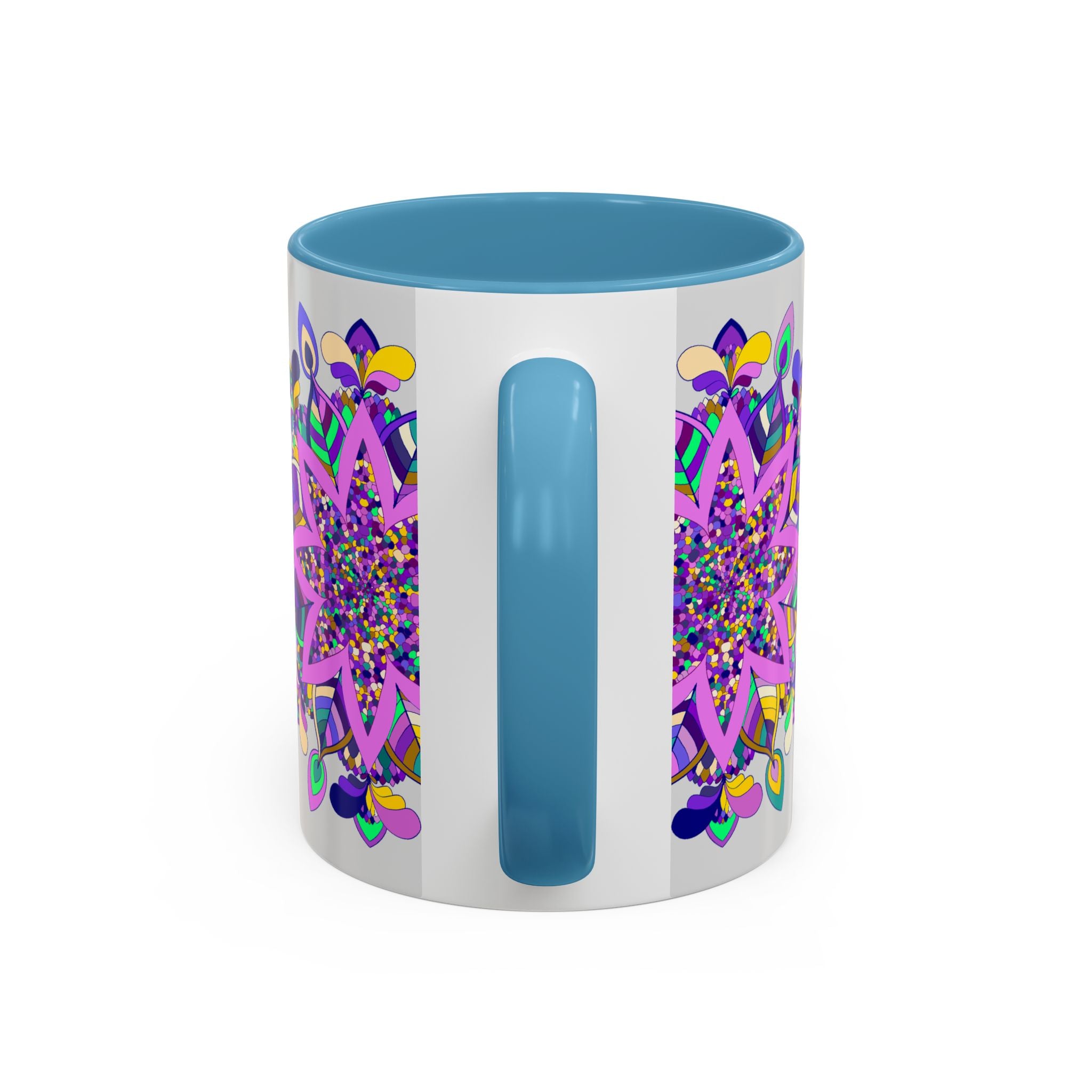 Intriguing Ceramic Mug with Elegant Mandala Design