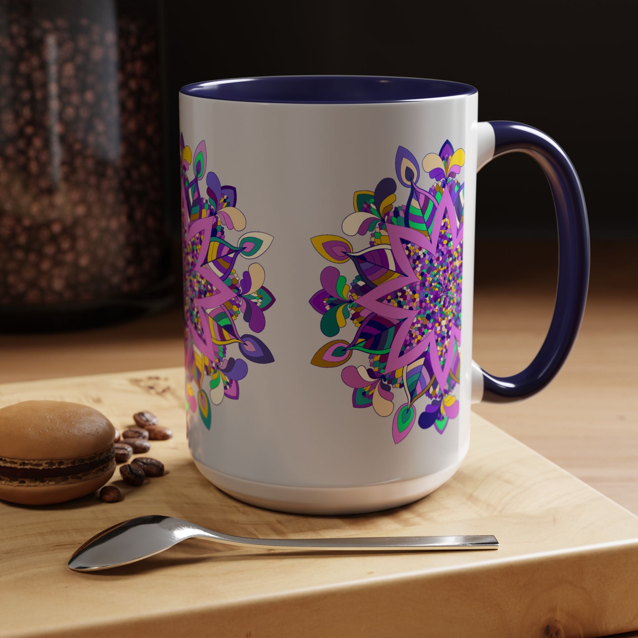 Stylish Mug with Detailed Mandala Design