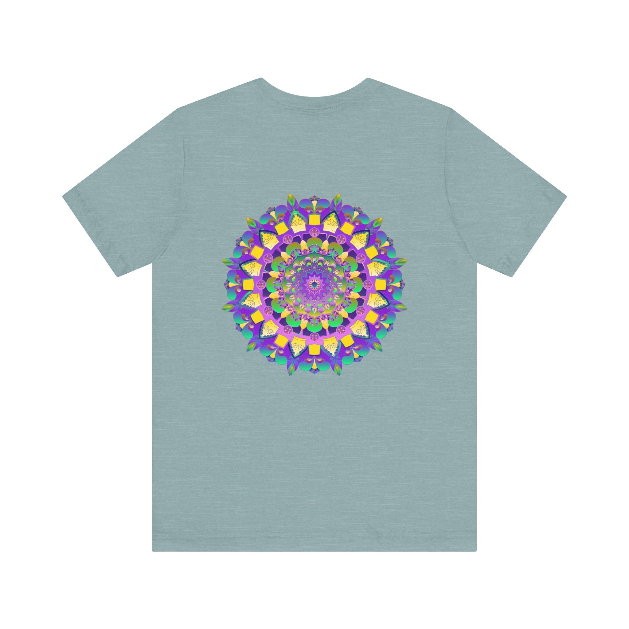 Vibrant Mandala Tee symbolizing spiritual harmony and tranquility
