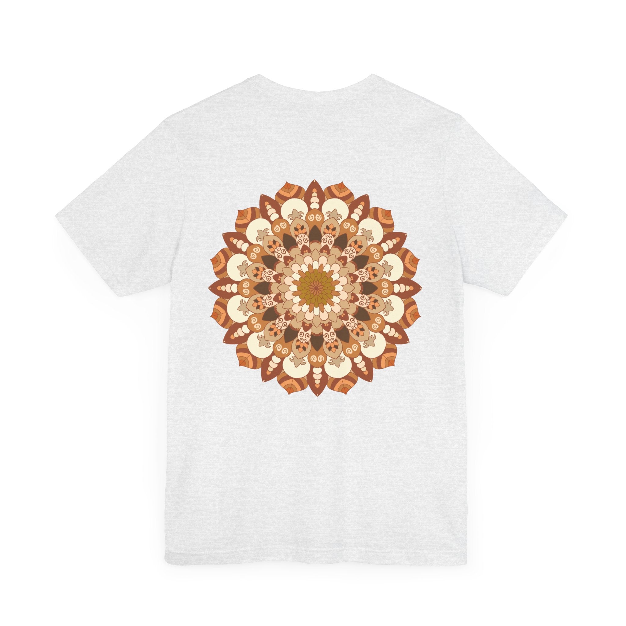 Mandala tee with empowering and positive affirmations