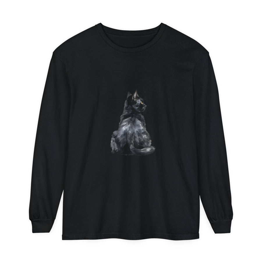 Black Cat Mystique Long Sleeve T-Shirt alt text 11