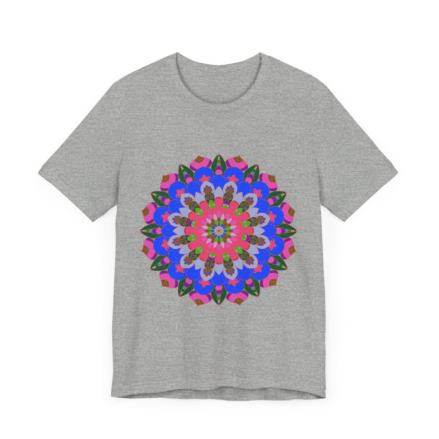 Colorful Mandala Geometric T-Shirt featuring vibrant, intricate, and eye-catching design