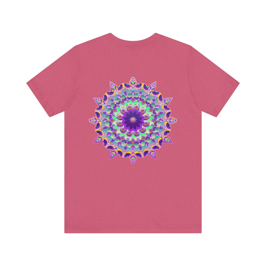 Graceful Mandala Tee for embracing inner peace and harmony