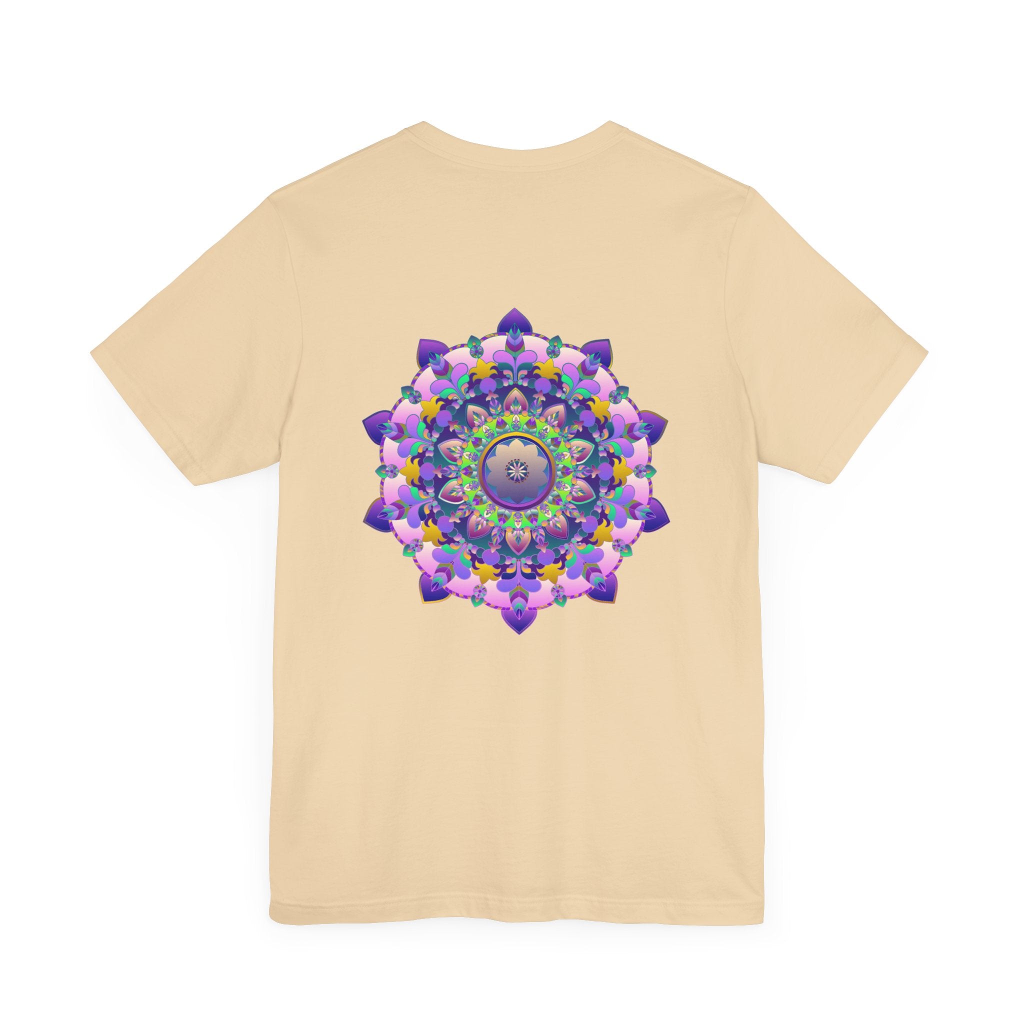 Colorful Mandala T-Shirt Representing Inner Peace and Spiritual Harmony