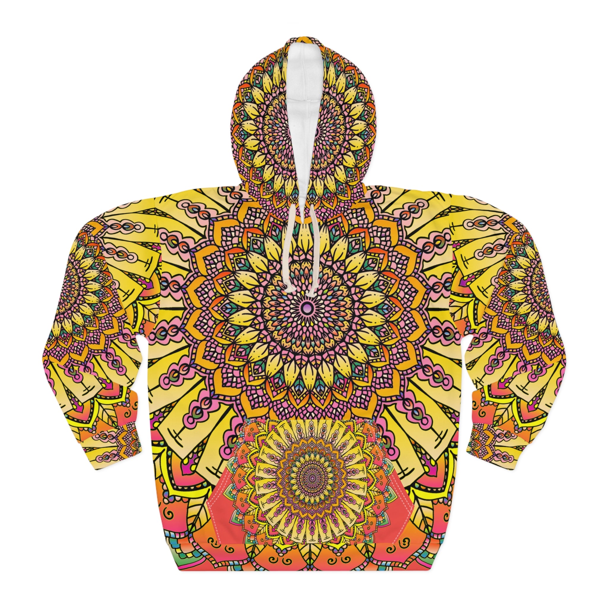 Solar Mandala Athletic Hoodie