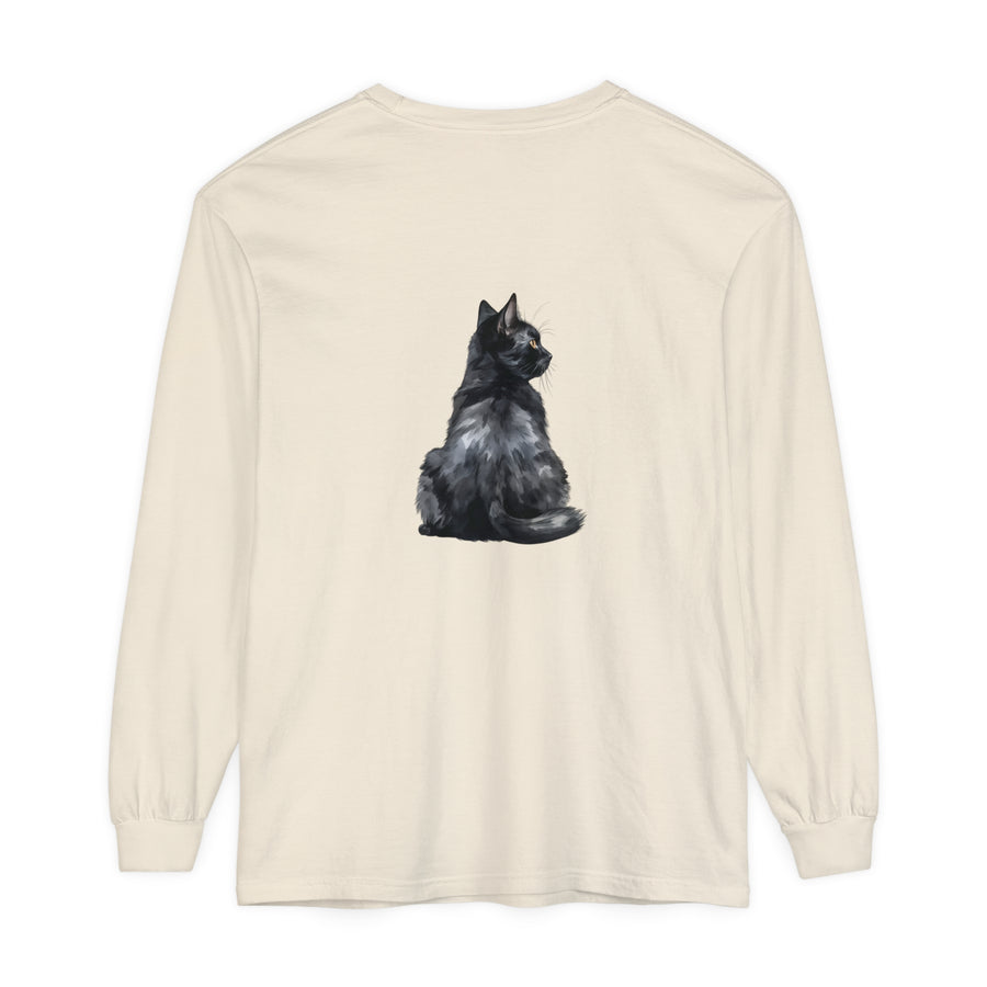 Black Cat Mystique Long Sleeve T-Shirt alt text 63