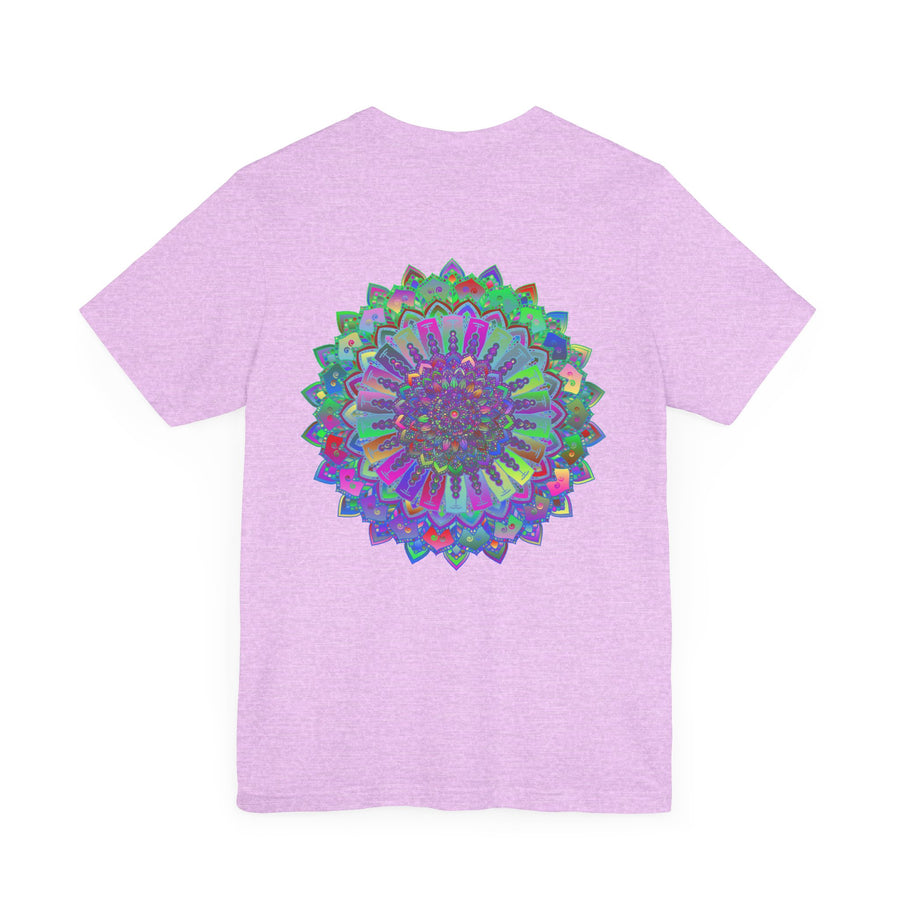 Vibrant Mandala Tee featuring intricate design symbolizing spiritual peace and harmony, perfect for bringing positive energy into your life