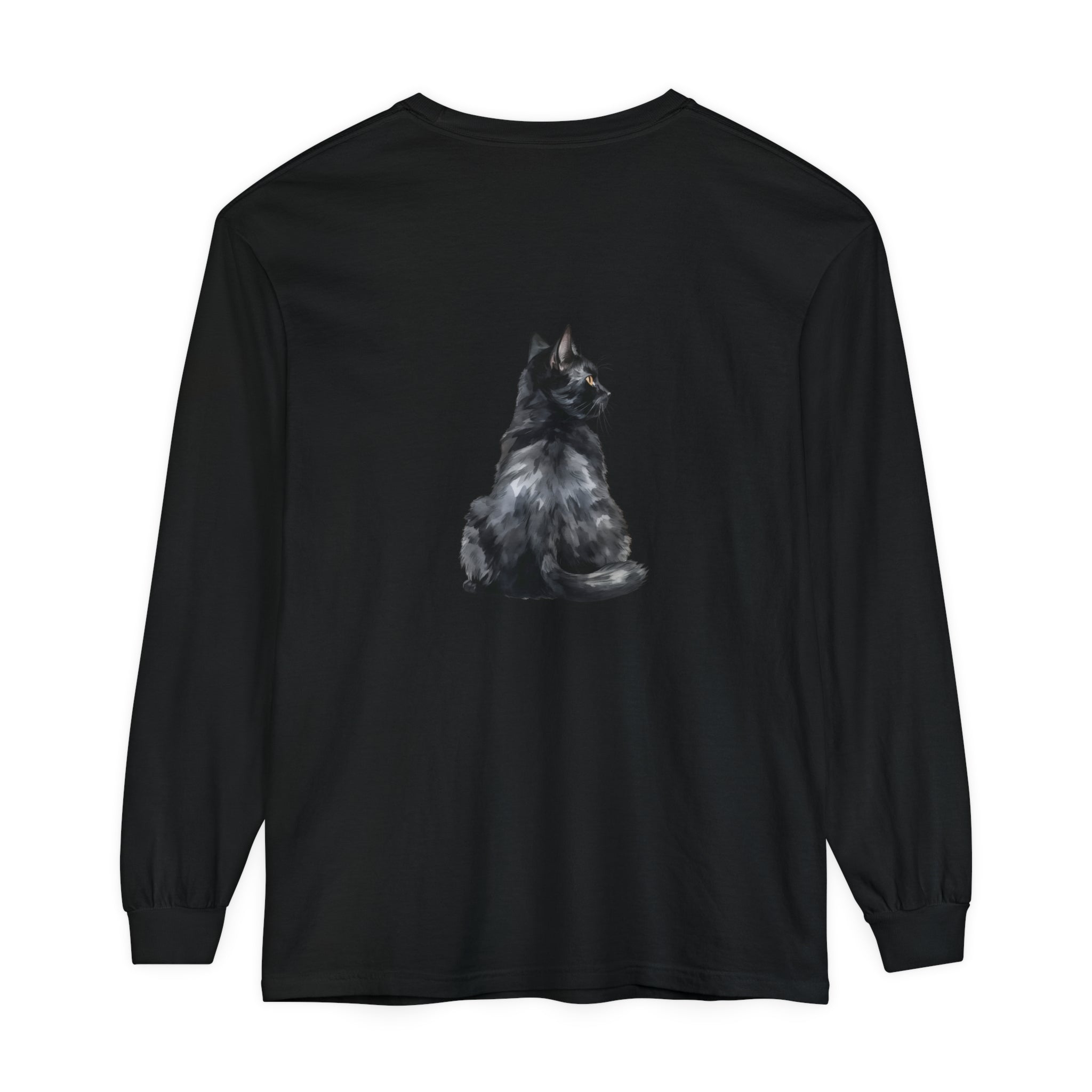 Black Cat Mystique Long Sleeve T-Shirt alt text 48