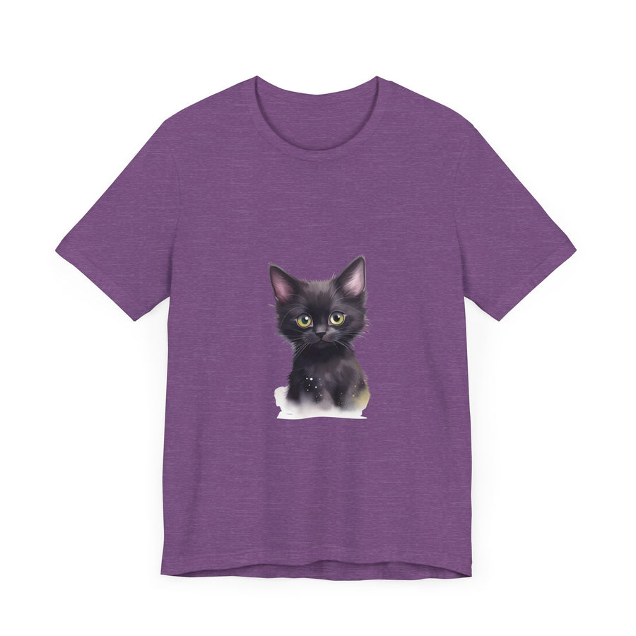 Short sleeve tee featuring colorful animal designs inspired by the vibrant hues of the Savana, including elephants, giraffes, and zebras, perfect for adding a touch of exotic flair to your wardrobe