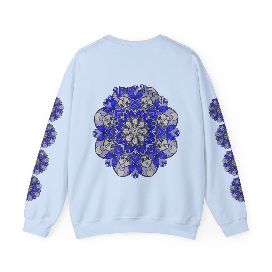 10th Anniversary 10 Years Strong Unisex Sweatshirt in White Close-Up of Fabric Detail