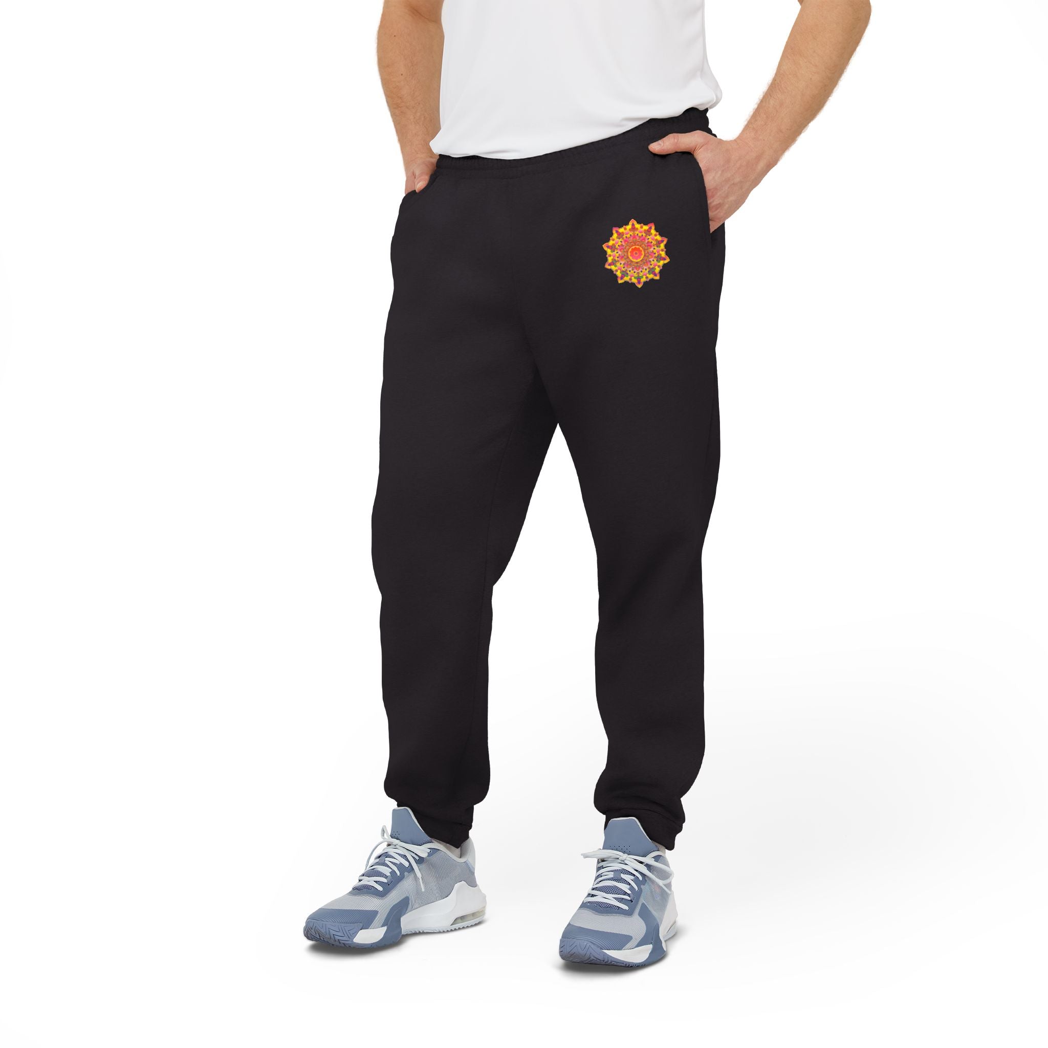Adidas Fleece-Jogginghose „Psychedelisches Mandala“