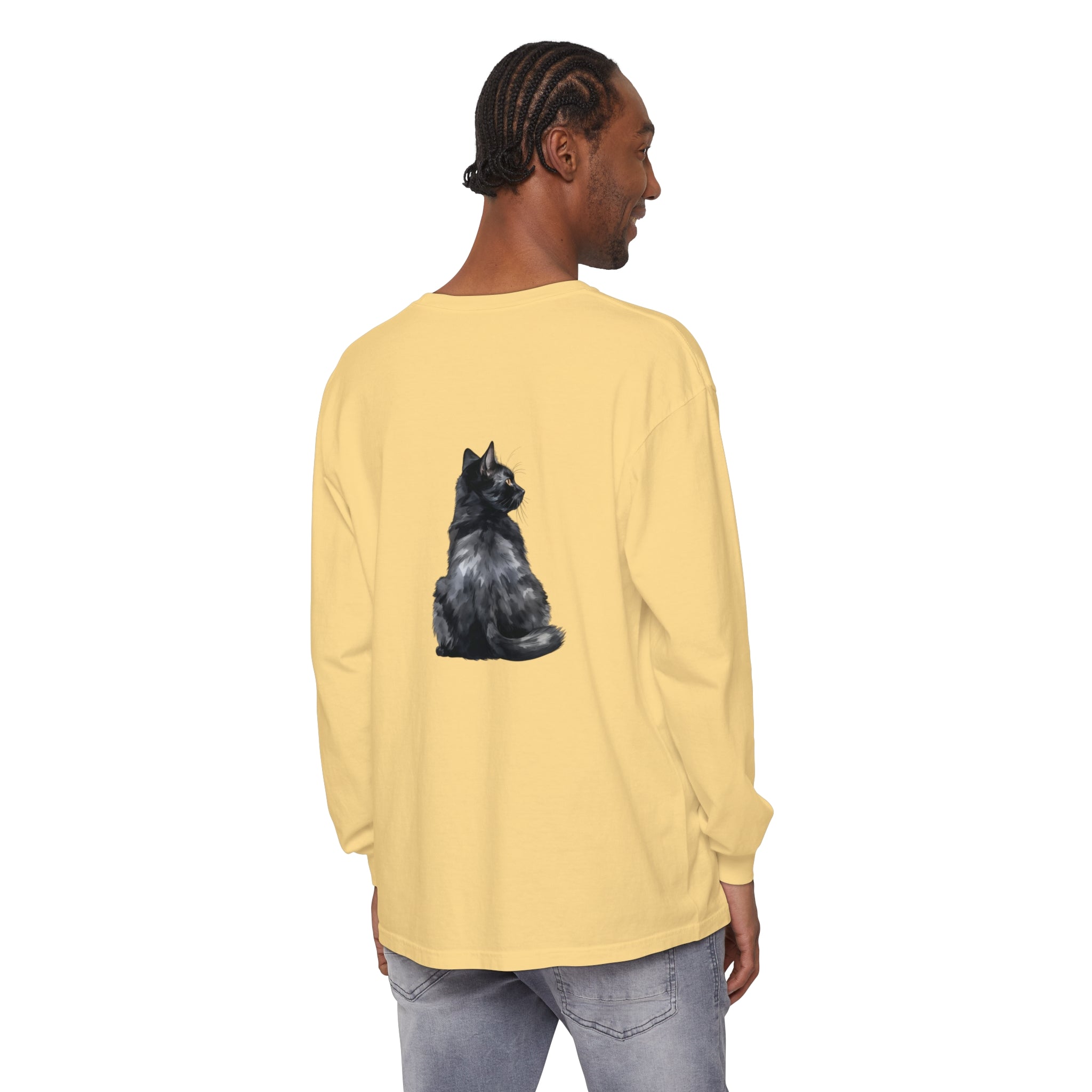 Black Cat Mystique Long Sleeve T-Shirt alt text 47