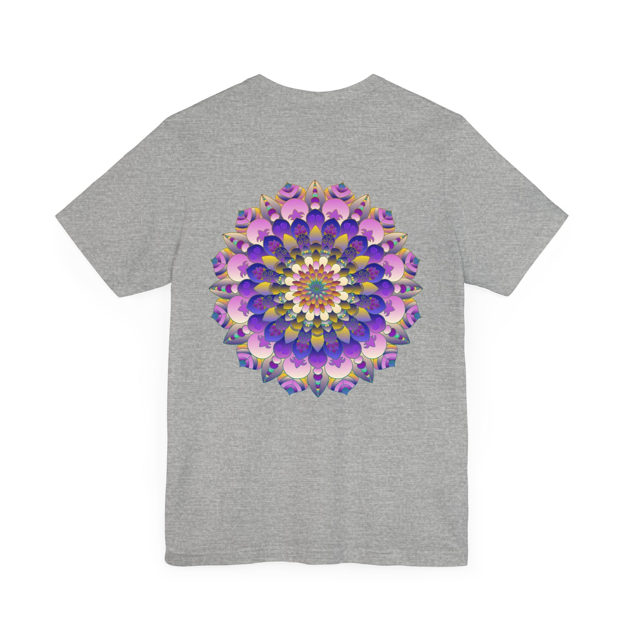 Intricately designed Mandala T-Shirt embodying the essence of spiritual peace and harmony