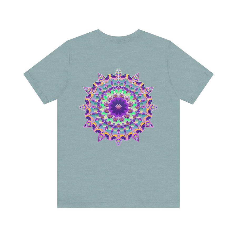 Beautiful Mandala Tee featuring intricate design for Spiritual Peace & Harmony
