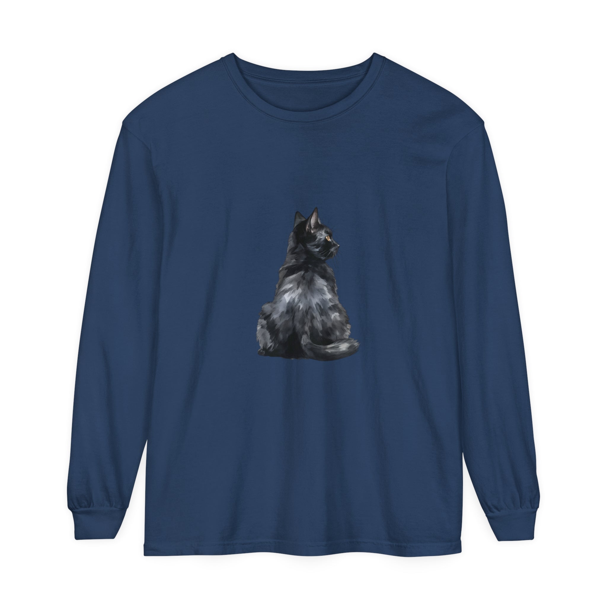 Black Cat Mystique Long Sleeve T-Shirt alt text 13