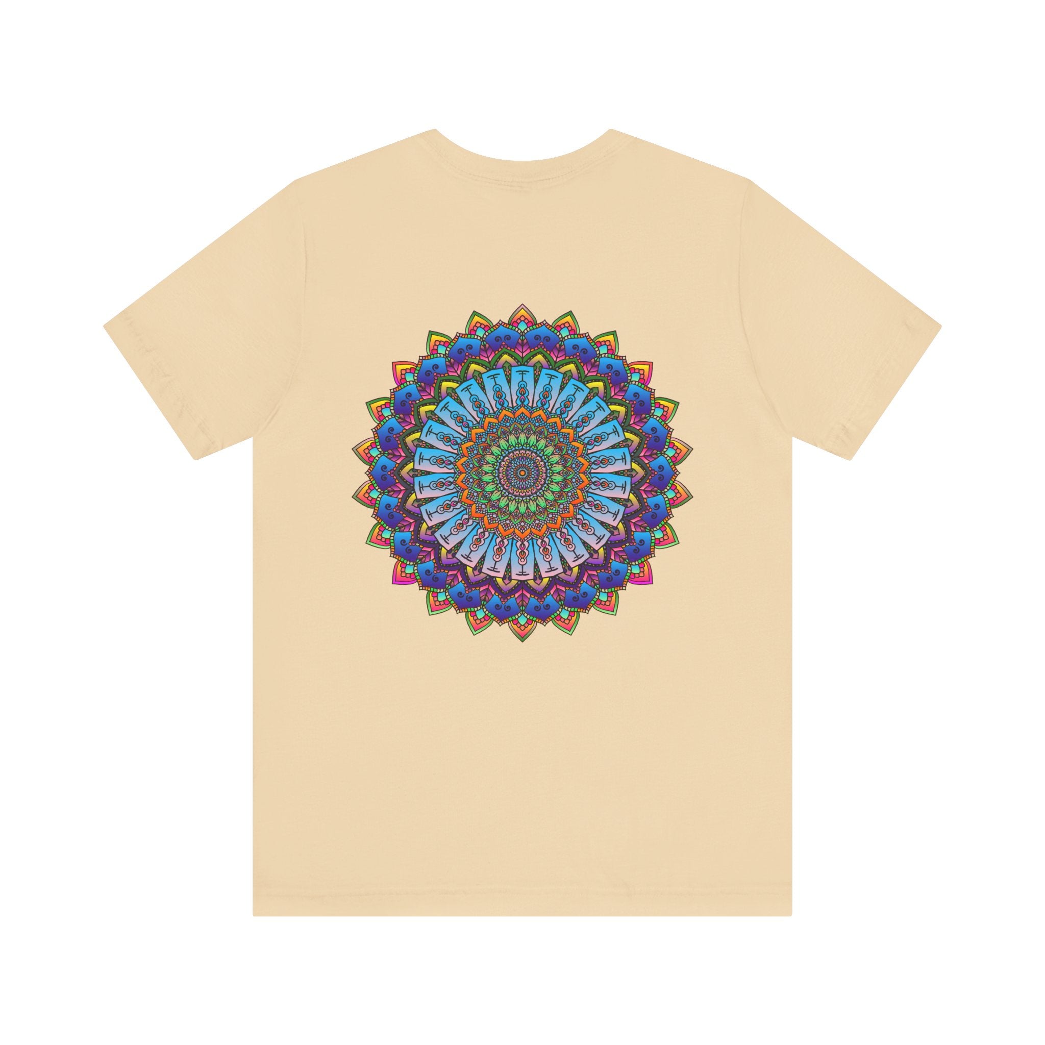 Vibrant Mandala Tee featuring intricate design symbolizing spiritual peace and harmony for a stylish and meaningful fashion statement