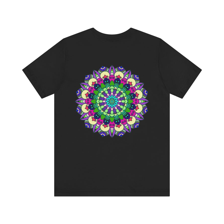 Stylish mandala tee for meditation and mindfulness practice
