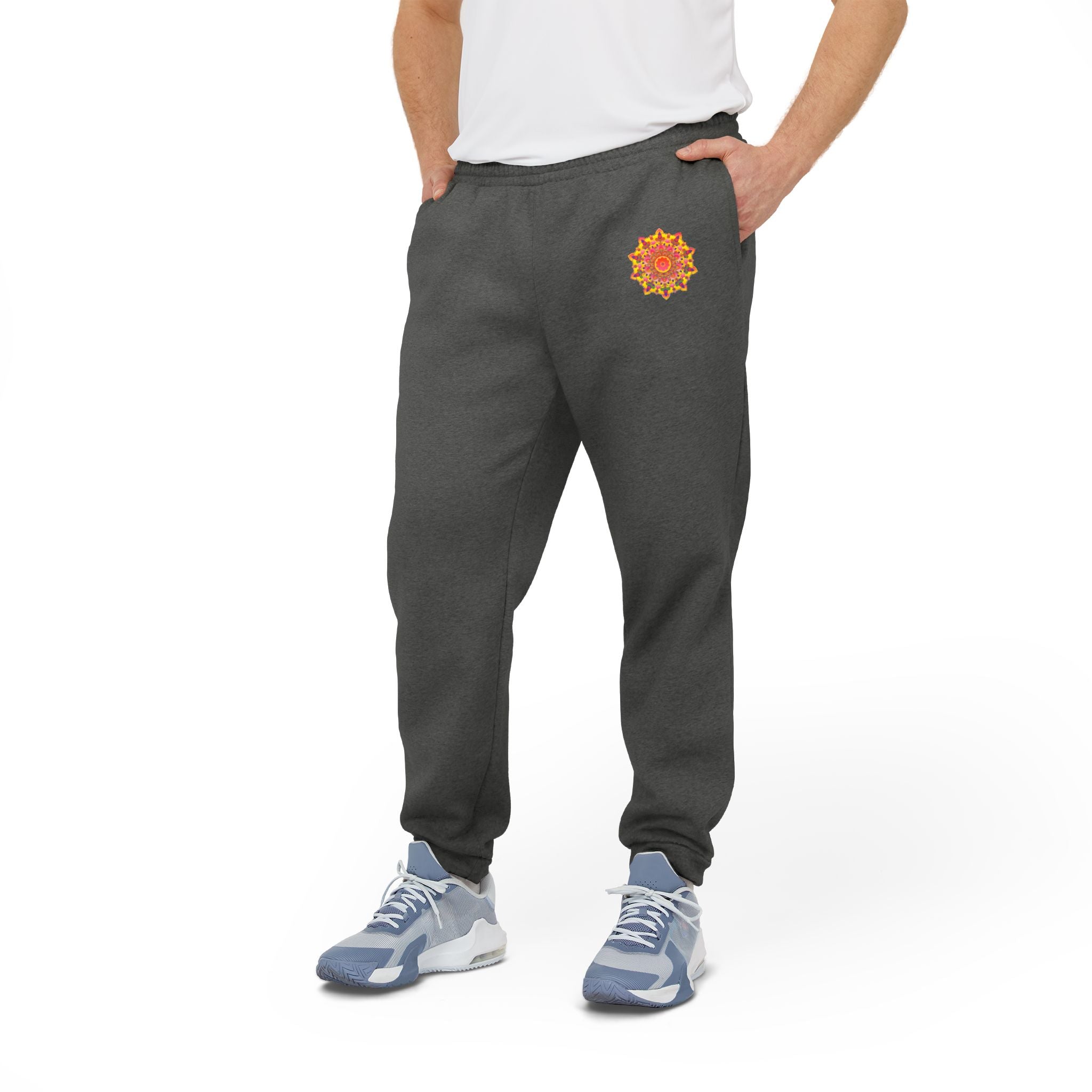 Adidas Fleece-Jogginghose „Psychedelisches Mandala“