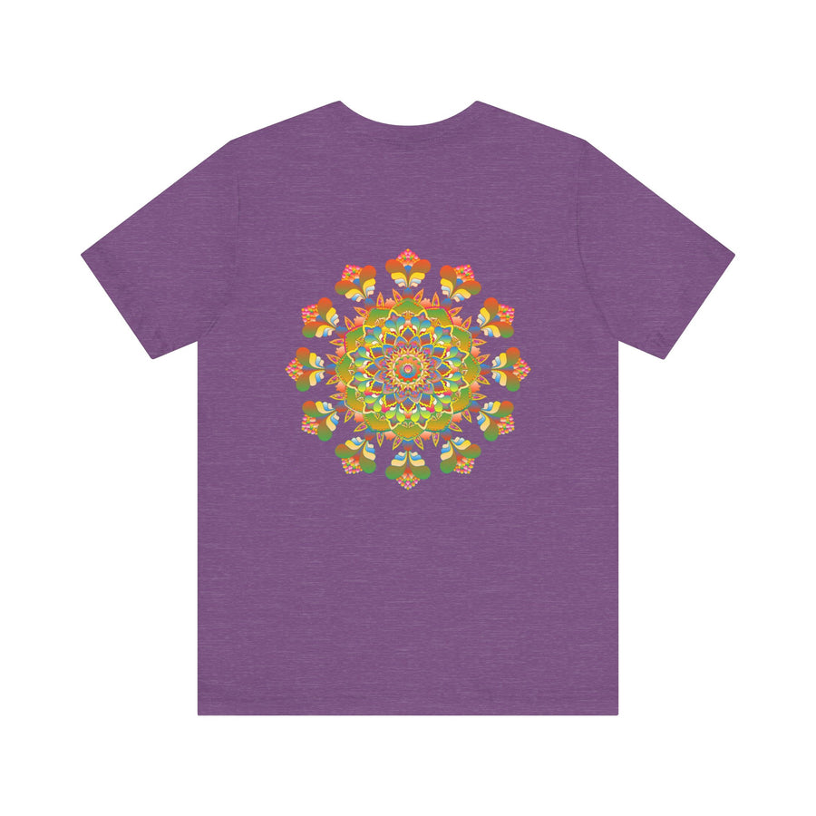 Man wearing Mandala Peace & Harmony T-Shirt at the beach