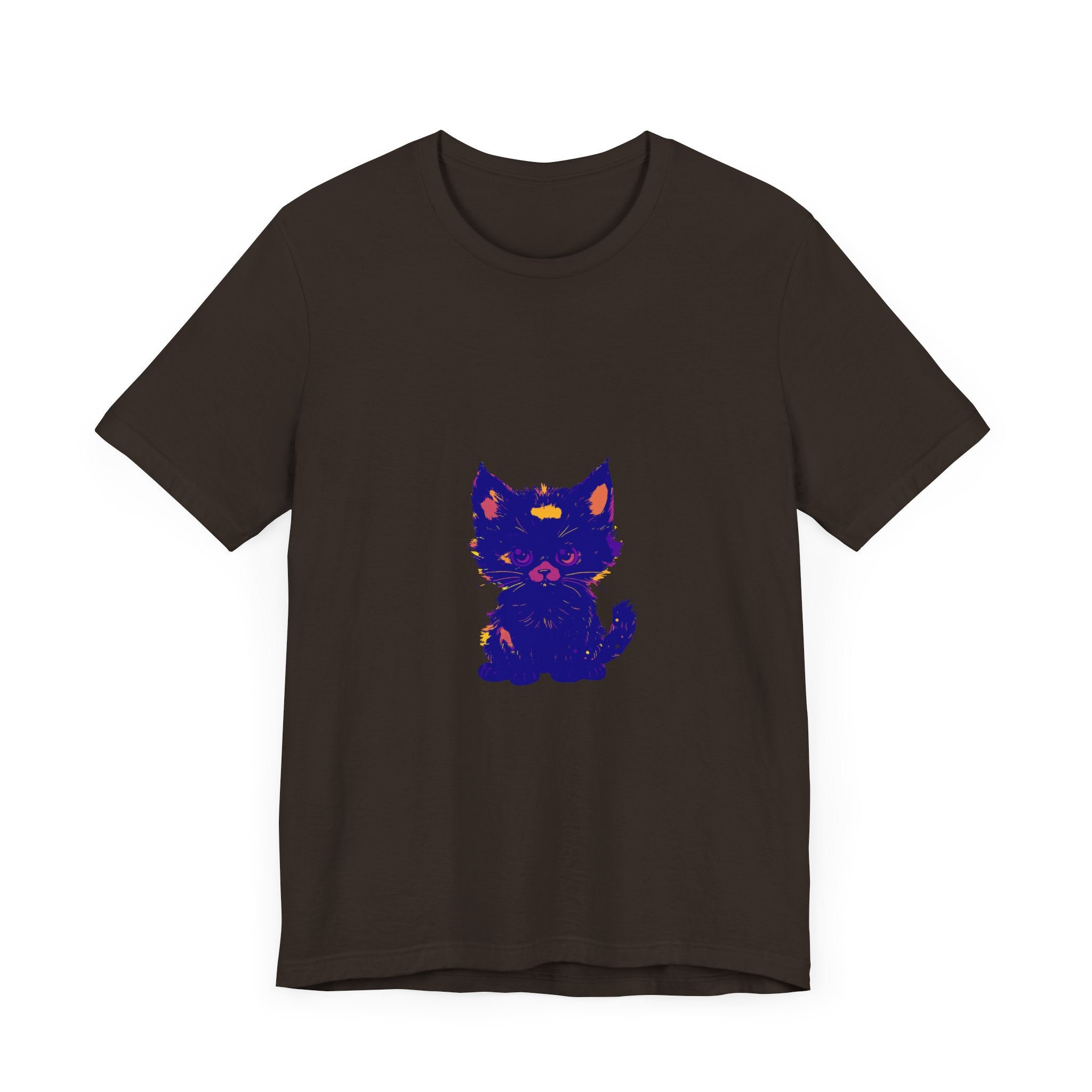 Blue Cat T-Shirt that showcases the allure of Black Cats