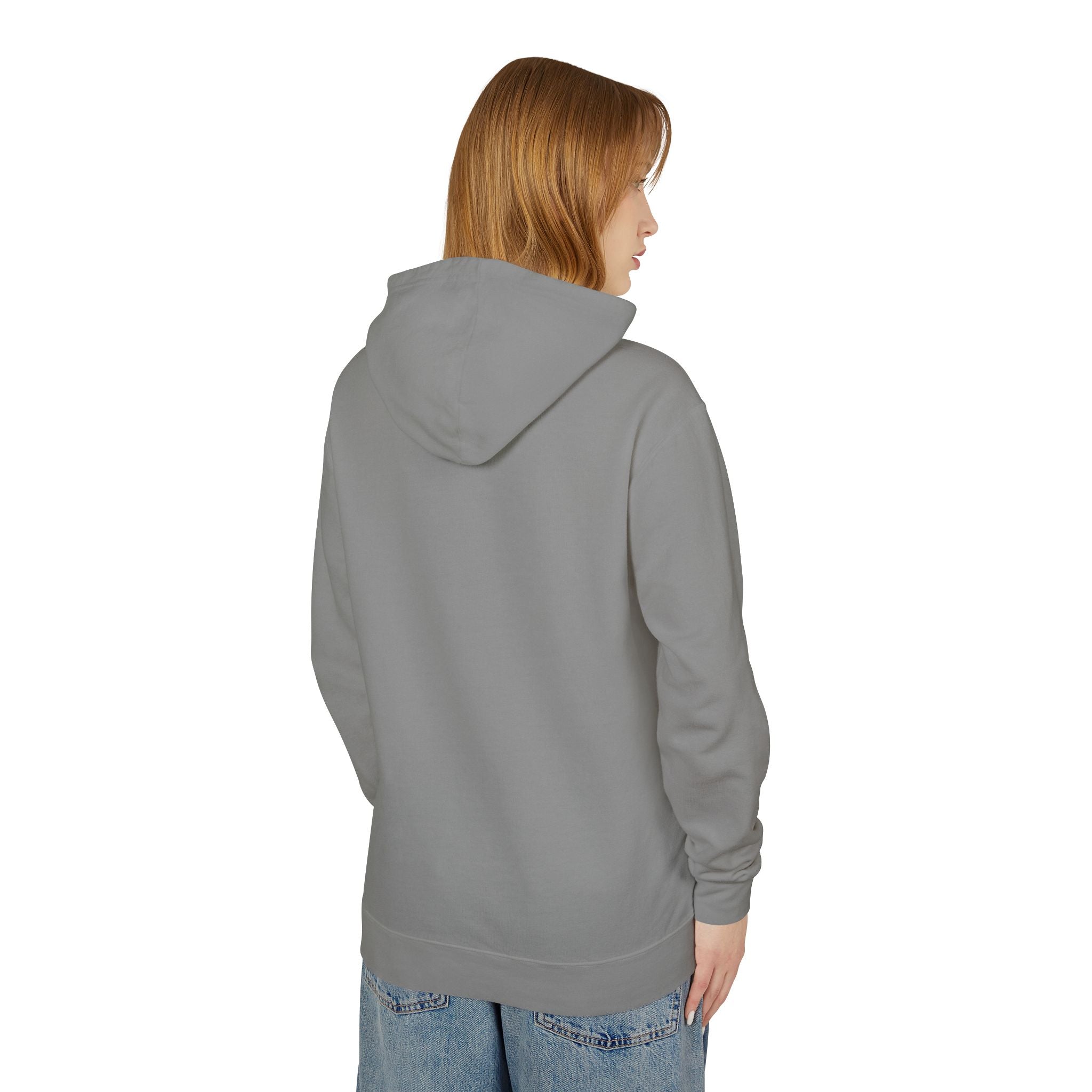Vibrant Floral Mandala Unisex Lightweight Hoodie
