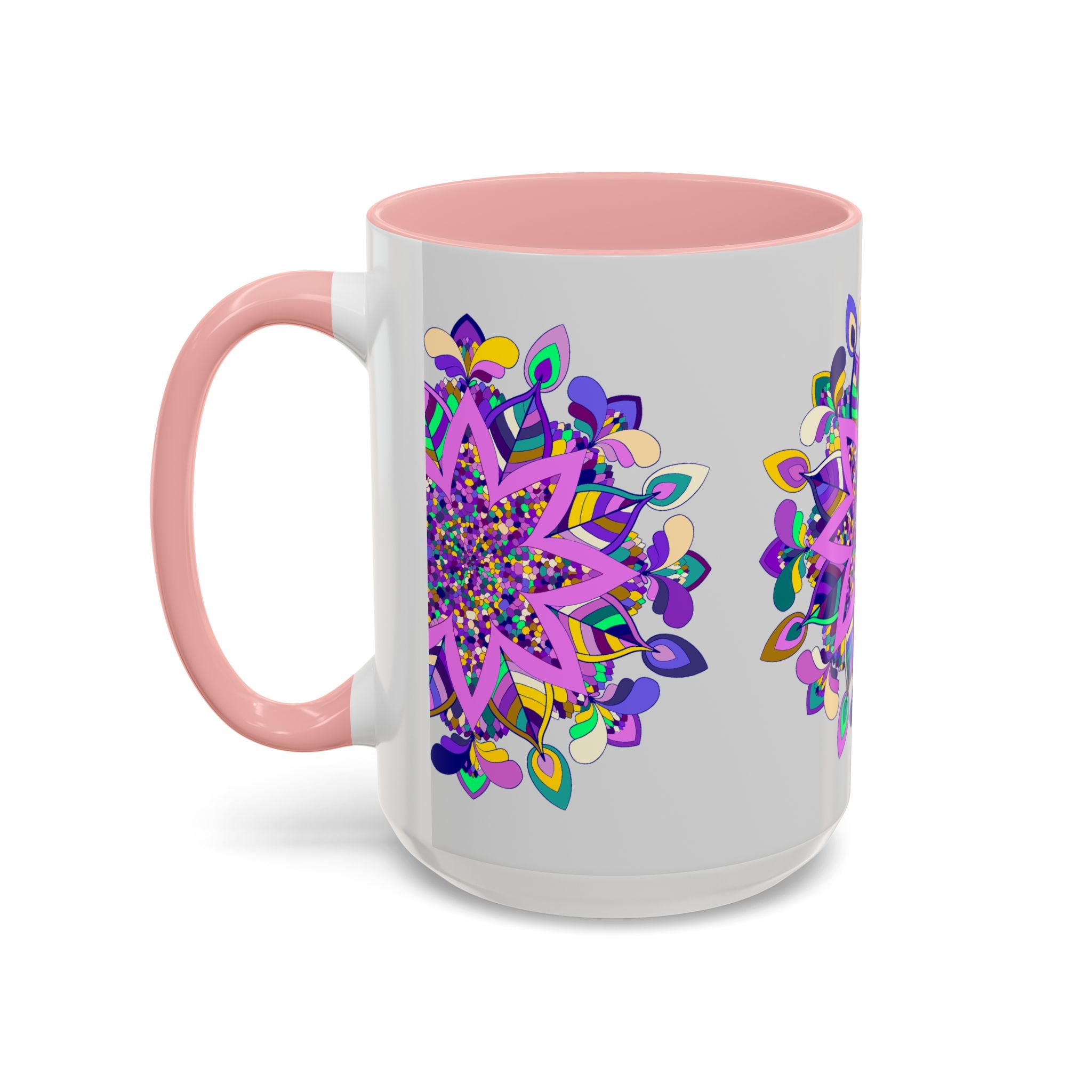Intricately Designed Mug with Beautiful Mandala Art