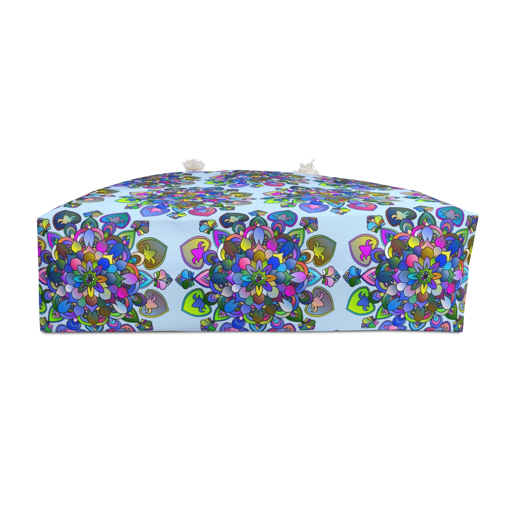 Psychedelic Floral Weekender Bag for Vibrant Outdoor Escapes