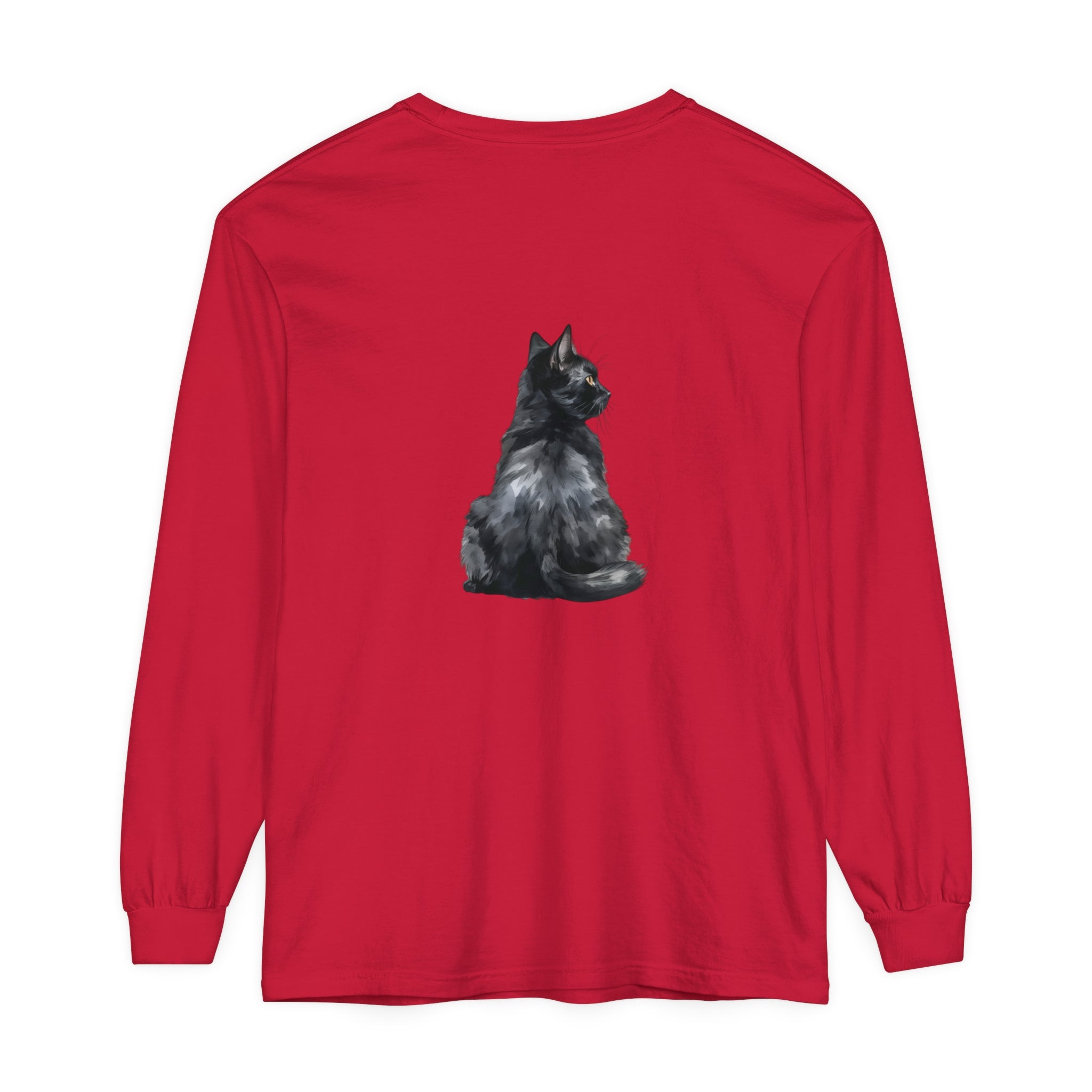 Black Cat Mystique Long Sleeve T-Shirt alt text 33