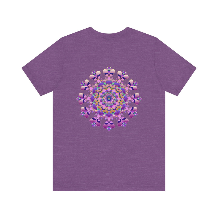 Beautiful mandala tee with intricate design for spiritual connection