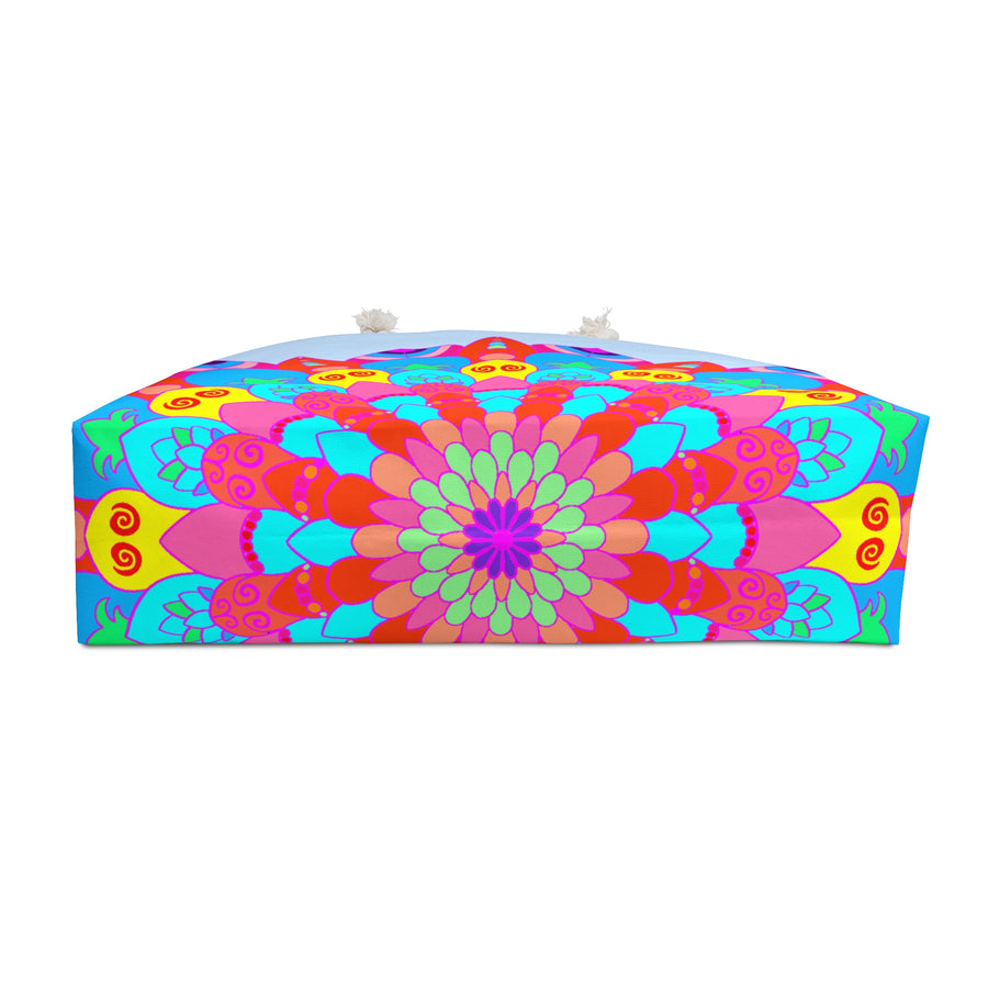 Bold Floral Weekender Bag for Adventurous Escapes and Travel