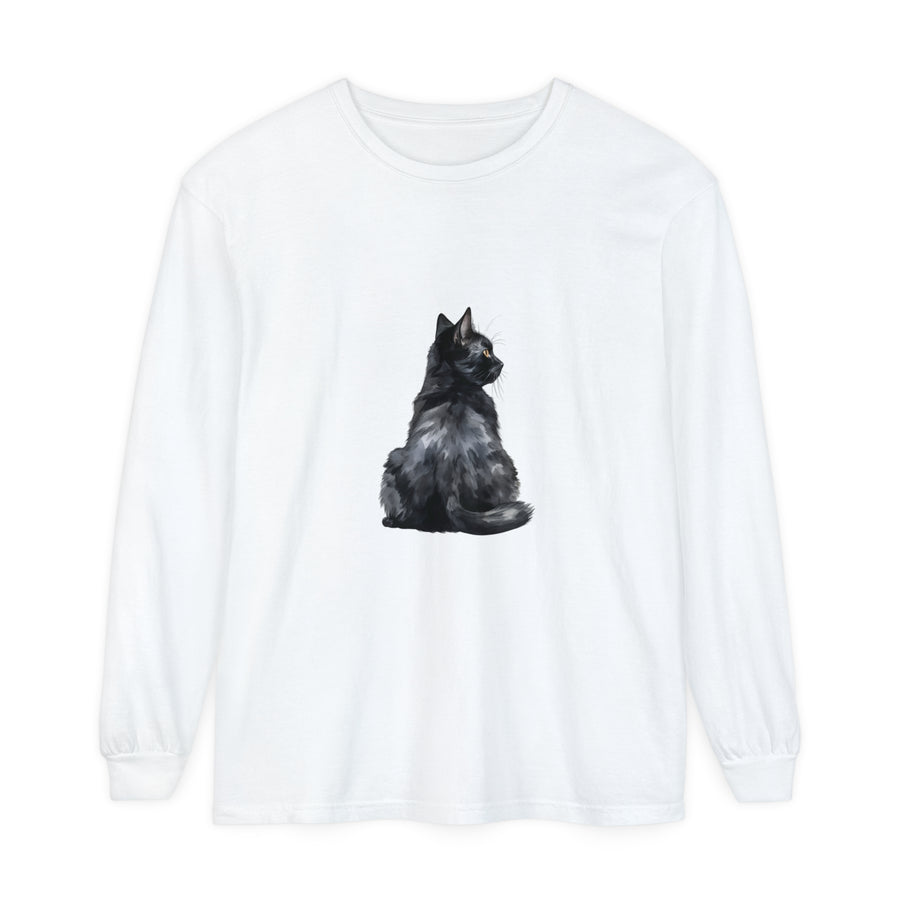 Black Cat Mystique Long Sleeve T-Shirt alt text 9