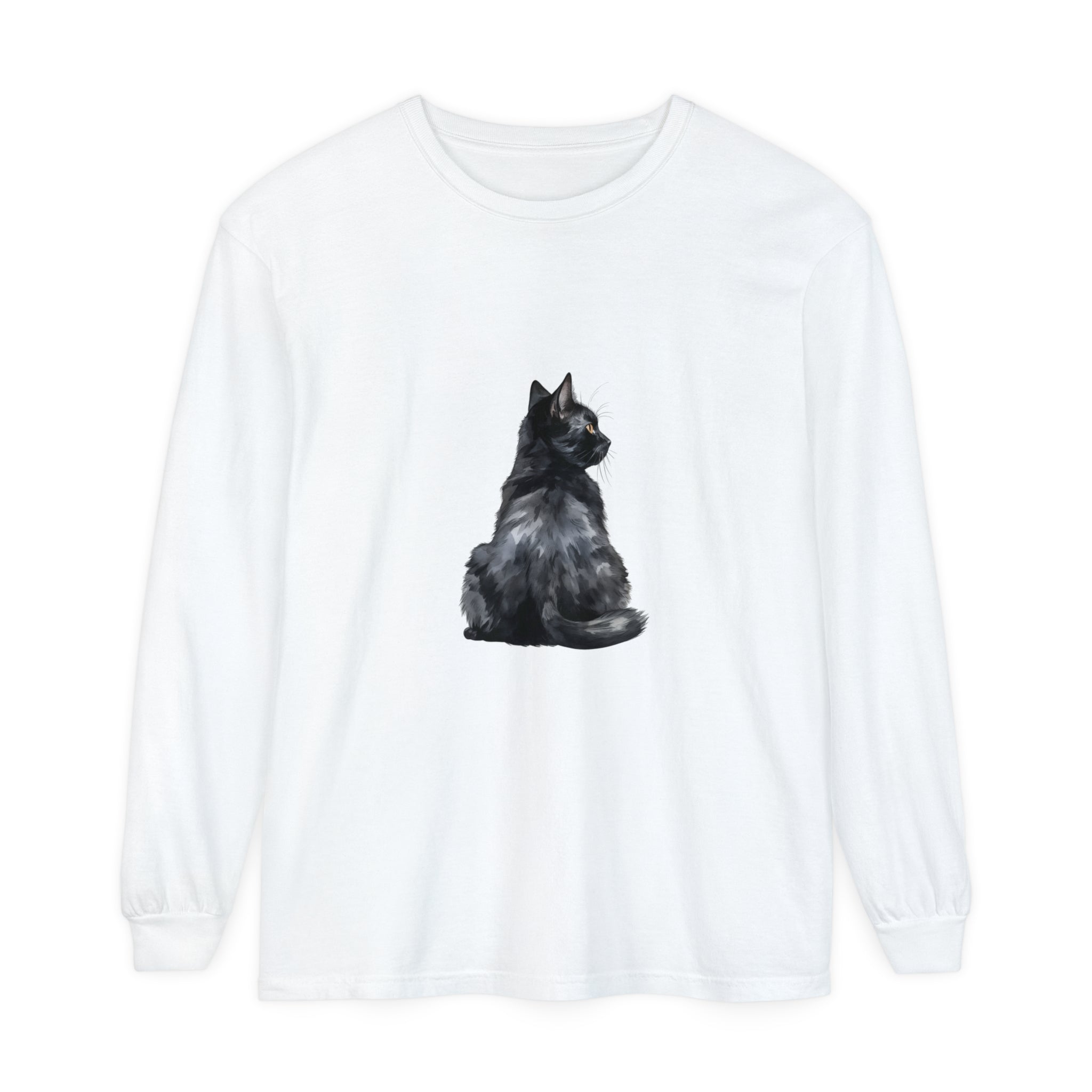 Black Cat Mystique Long Sleeve T-Shirt alt text 9