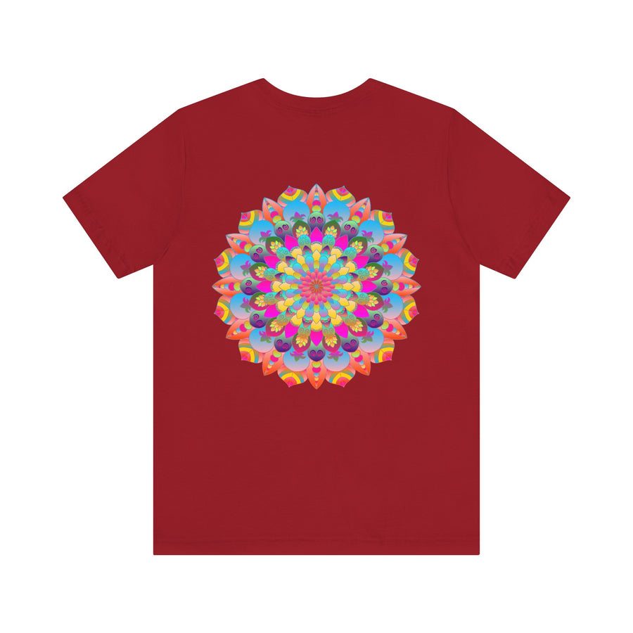 Beautiful Mandala Tee with Vibrant Colors and Sacred Meaning