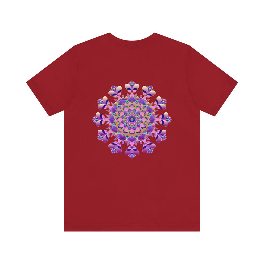 Intricate Mandala Tee pattern symbolizing the interconnectedness of all beings