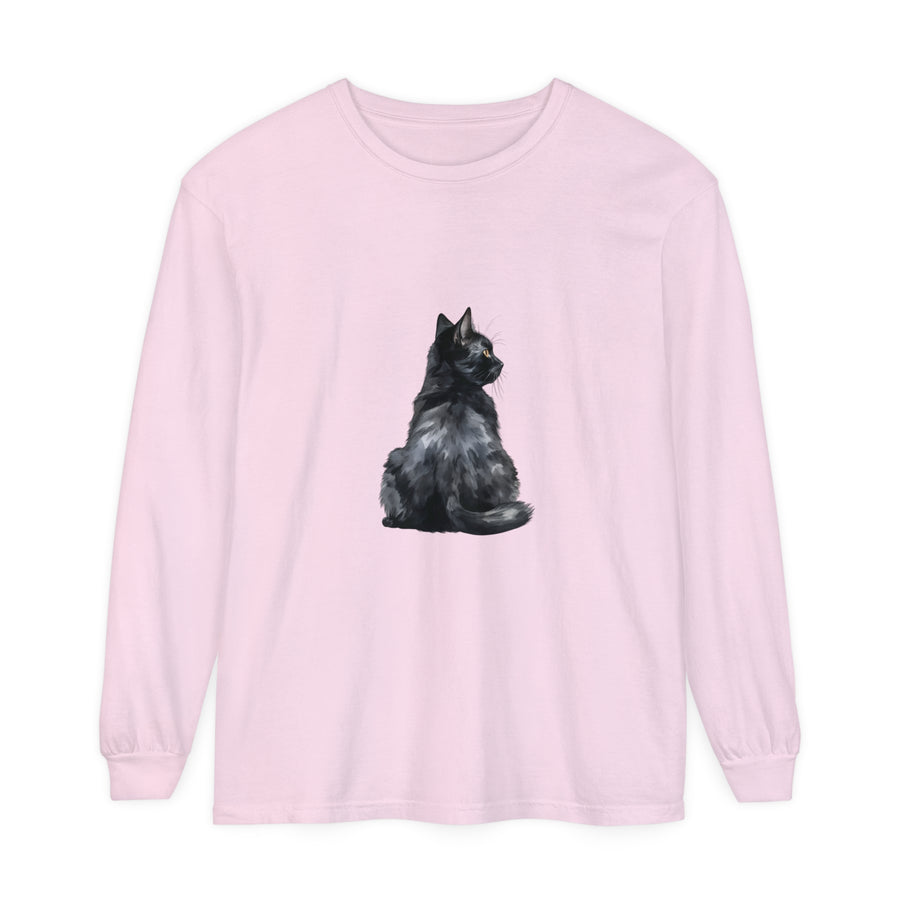 Black Cat Mystique Long Sleeve T-Shirt alt text 14